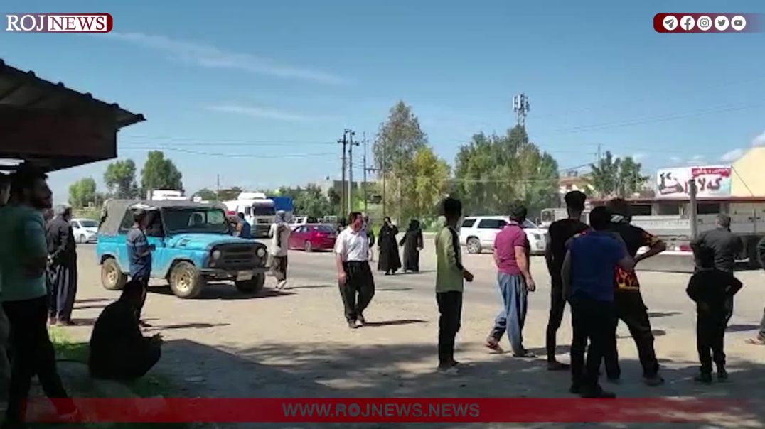 بەهۆی دەستگیرکردنی دوو هاوڵاتیەوە ڕێگای دەروازەى پەروێزخان داخرا