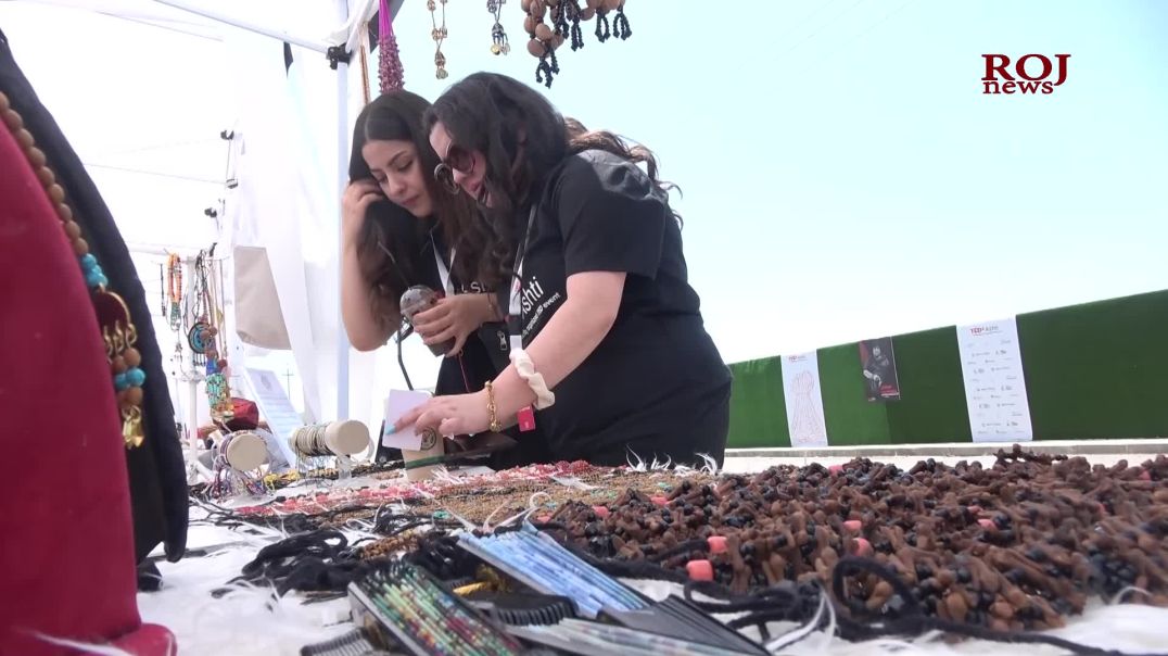 ژنان لەپێشانگایەكدا كارە دەستیەكانیان خستەڕوو