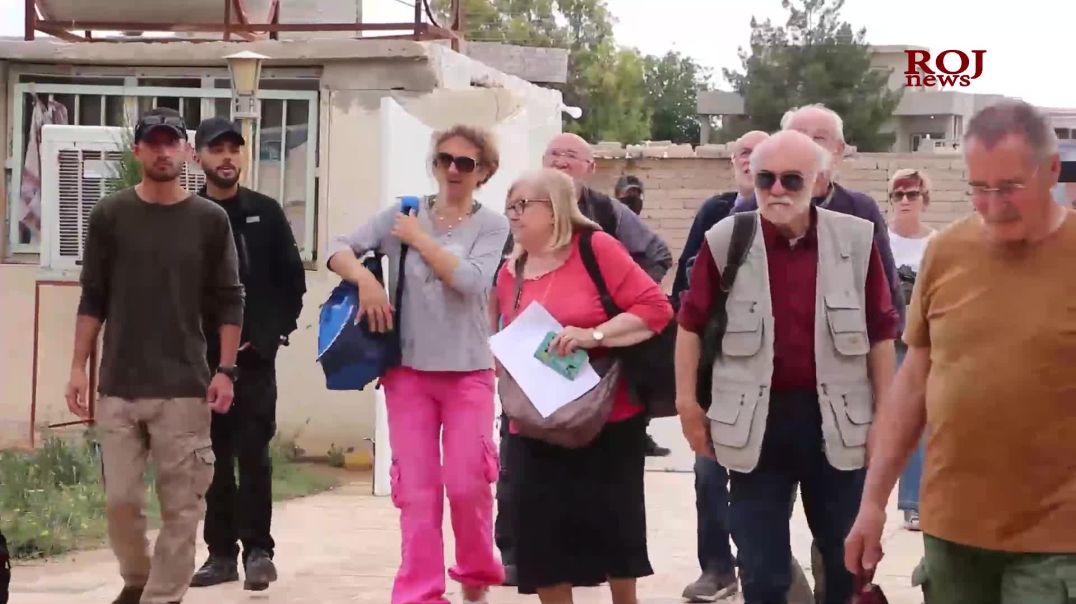 Şandeya Îtalî li Şengalê serdana navendên tenduristiyê kir