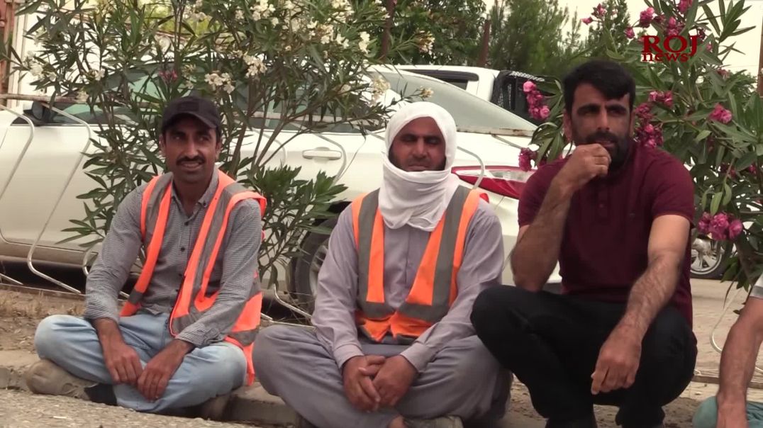 بەهۆى پێنەدانى مووچەکانیان بۆ نزیکەى چوار مانگ ژینگەپارێزانی خەبات گردبوونەوە