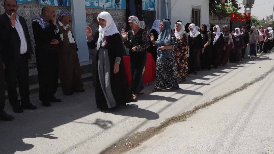 ⁣Li Mexmûrê ji bo şehîd Viyan Ozgur konê sersaxiyê hat vedan