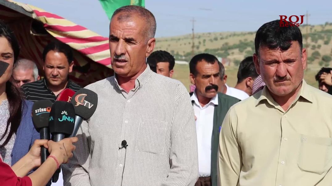 Li Şengalê çalakiya kon vedanê ya ji bo piştgiriya Mexmûrê bidawî bû