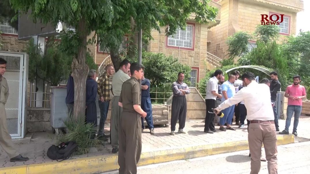 كاسبكارانی هەڵەبجە بەهۆى ڕێگریی کردن لە کارکردنیان گردبوونەوە