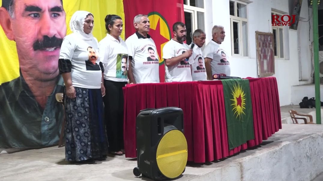 Li Mexmûrê ji bo azadiya fîzîkî ya Rêber Ocalan çalakiya nobetê hat destpêkirin