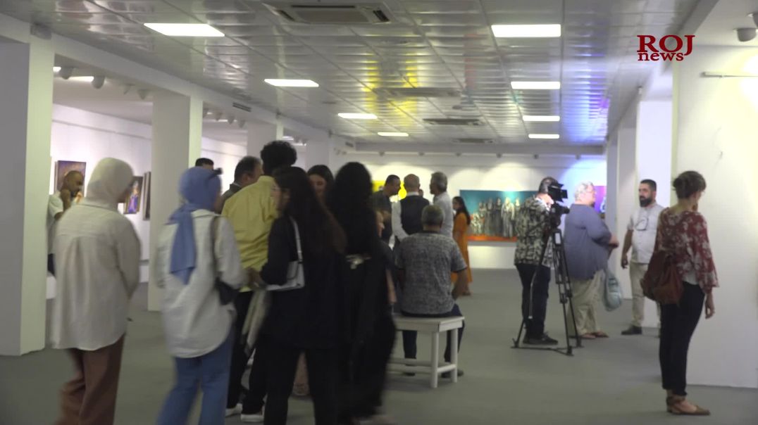 لە شاری سلێمانی پێشانگای ژنانی ڕۆژئاوا و باشوور کرایەوە