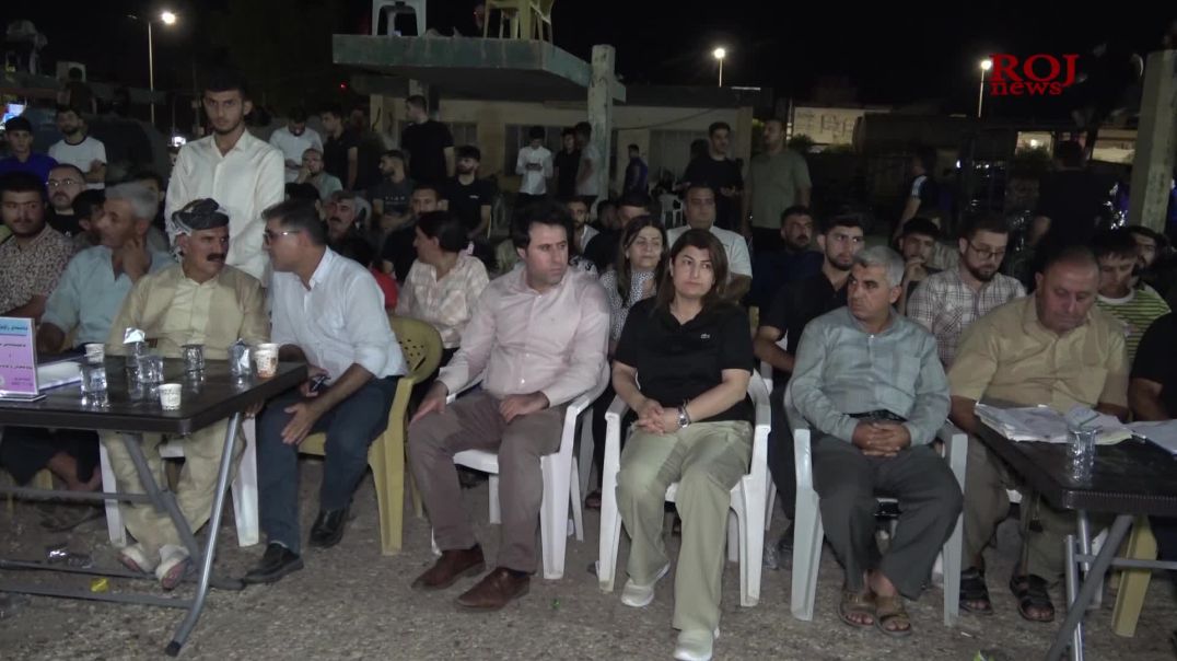 هاوسەرۆكایەتی تەڤگەری ئازادی سەردانی چادری مانگرتوانی كفرییان كرد