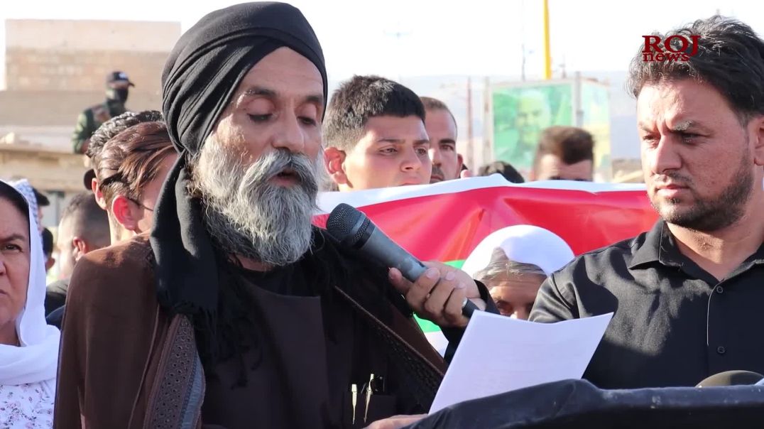 Di meşa civaka Êzidî de peyama misogerkirina xweseriya Şengalê hate dayîn