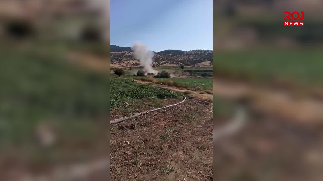 فرۆکەی بێ فرۆکەوانی دەوڵەتی داگیرکەری تورک سەیرانگای گۆڵێی بۆردومانکرد