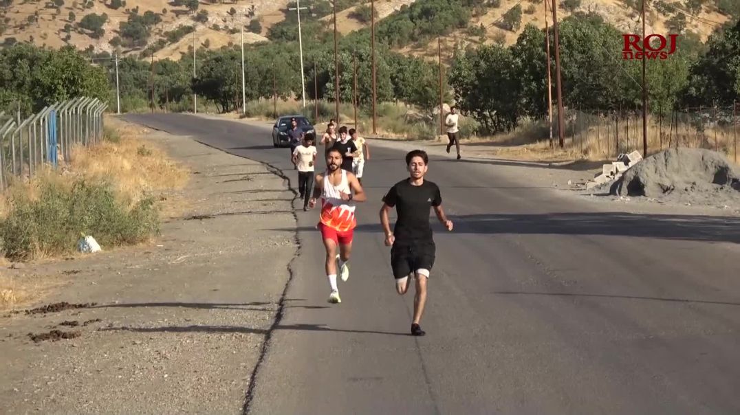 لە بناری قەندیل ماڕاسۆنێکی ڕاکردن ئەنجامدرا