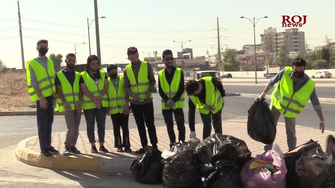 لە سلێمانى چالاکییەکى ژینگەیی لەلایەن گرووپێک گەنجى خۆبەخشەوە ئەنجامدرا