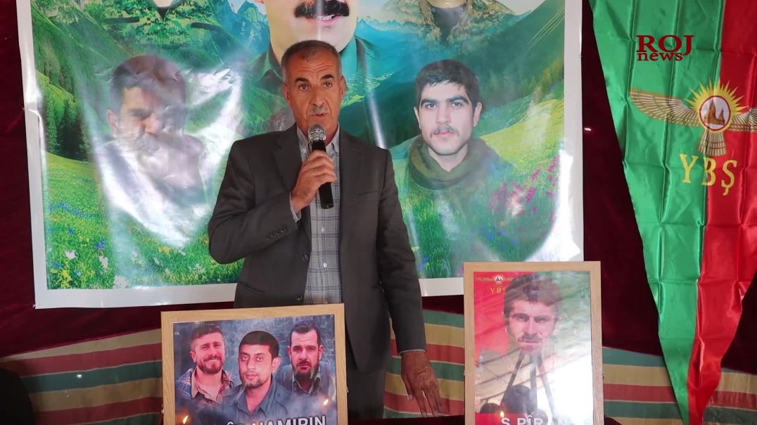 Ji merasîmên şehîd Dîndar û şehîd Pîran: Wê çeka wan li erdê nemîne