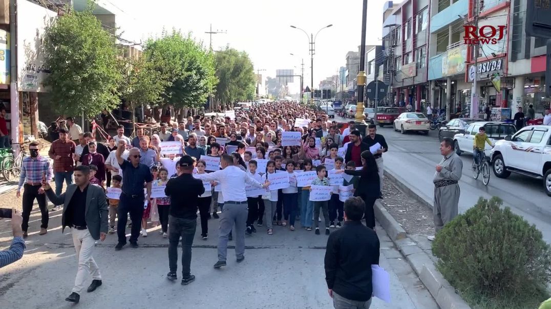 بۆ جارى دووەم خۆپیشاندانى سەرتاسەرى مامۆستایان دەستی پێ کرد