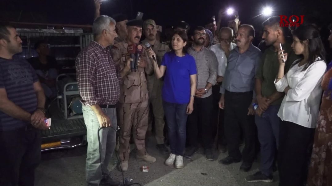 Bi hezaran şêniyên Mexmûrê dijî êrişê meşiyan: Rayedarê Iraqê daxuyanî da!