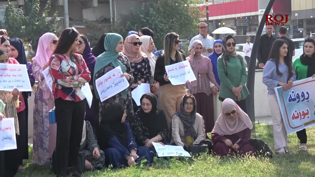 مامۆستایانى قەڵادزێ بەردەوامن لە بایکۆت و ناڕەزایەتیی