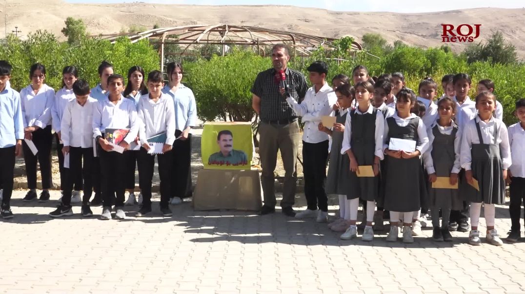 Xwendevanên Mexmûrê ji bo Rêber Ocalan name nivîsandin