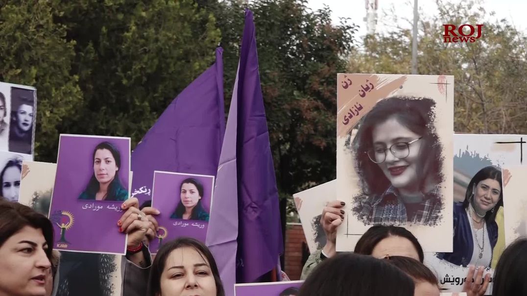 ڕێپێوانی جەماوەریی ٢٥ی نۆڤەمبەر لە سلێمانی دەستی پێکرد