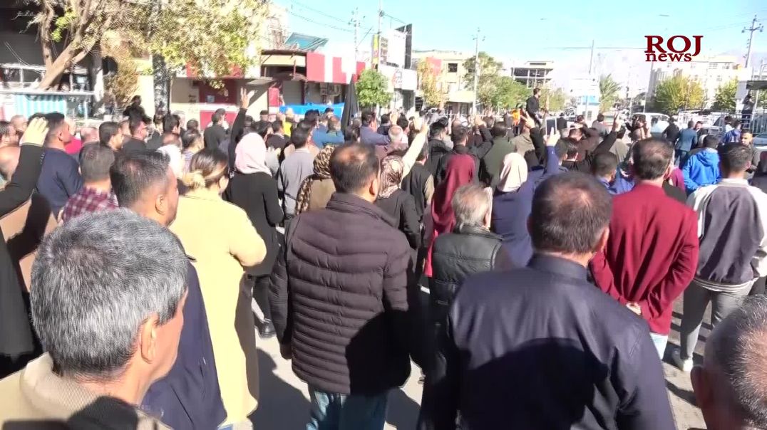 لە هەڵەبجە خۆپیشاندانى مامۆستایان و فەرمانبەران بەڕێوەچوو