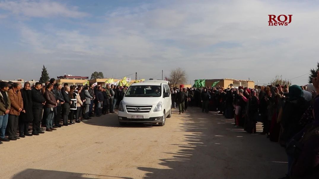 Cenazeyê pêşeng û têkoşera azadiyê Firyal Silêman hate oxirkirin