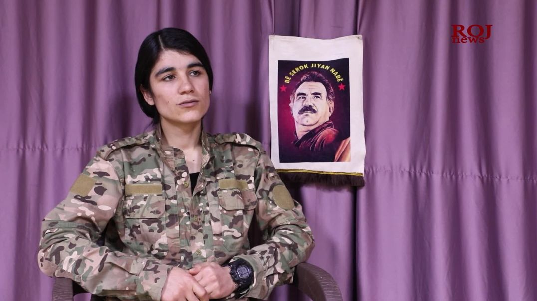 Şervanên YBŞ’ê û YJŞ’ê bi boneya rojbûna Rêber Ocalan hestên xwe ji ajansa me re parve kirin