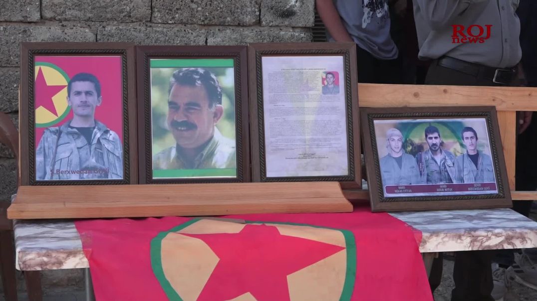 ⁣Li Mexmûrê ji bo gerîlayên HPG’ê Berxwedan, Rêzan û Hogir konê sersaxiyê hat danîn