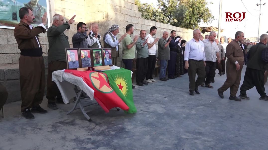 Li Mexmûrê ji bo fermandar Tekîn, Berwar û Orhan konê sersaxiyê hat vedan