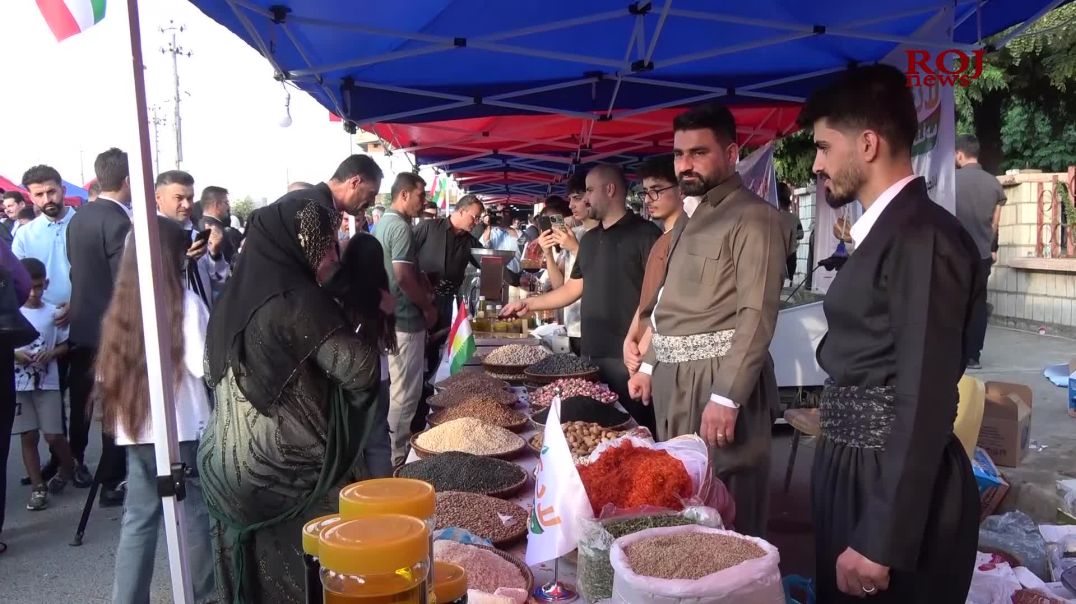 یەکەمین فێستیڤاڵی بەرهەمە خۆماڵییەکانی دەڤەری پشدەر بەڕێوەچوو