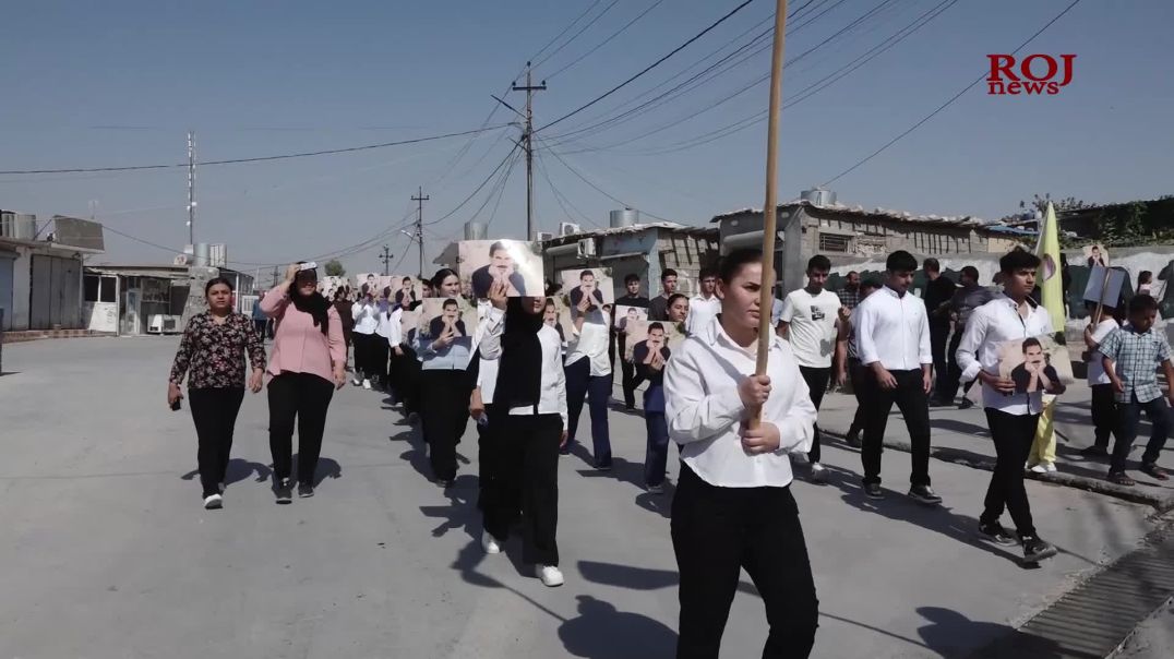 Li Mexmûrê bi meşek girseyî Komploya Navneteweyî hat şermezar kirin