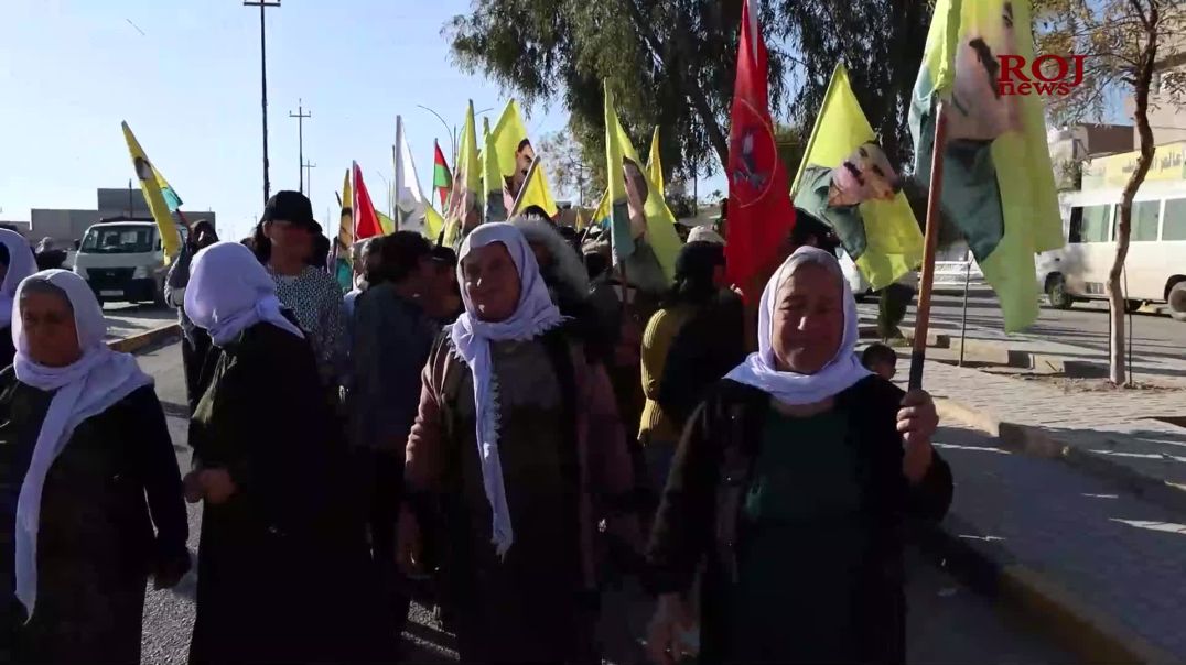 Peyama meşa ciwanên Êzidî: Şengal Rojava ye, Rojava Şengale