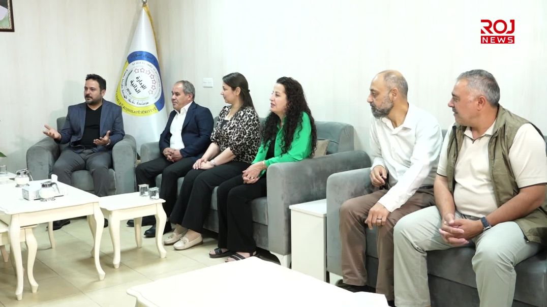 شاندێكی ئەوروپی سەردانی نوێنەرایەتی خۆسەریان کرد