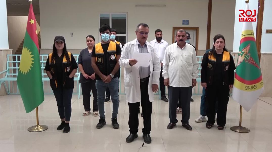 Şandeya PE’yê û DEM Partiyê serdana Şengalê kir