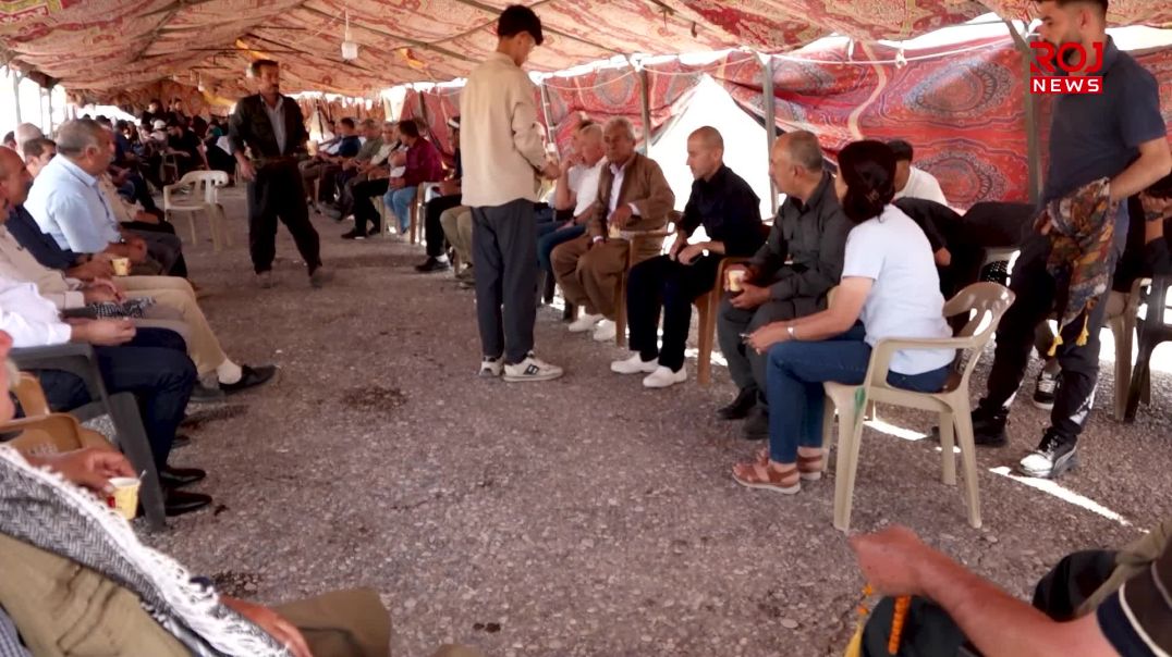 Xelkê navçeya Mexmûrê serdana konê berxwedanê yê wargehê kir