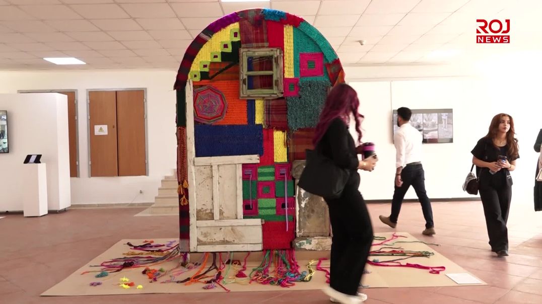 خوێندکارانی پەیمانگای هونەرەجوانەکانی سلێمانی پڕۆژە هونەرییەکانیان نمایش دەکەن