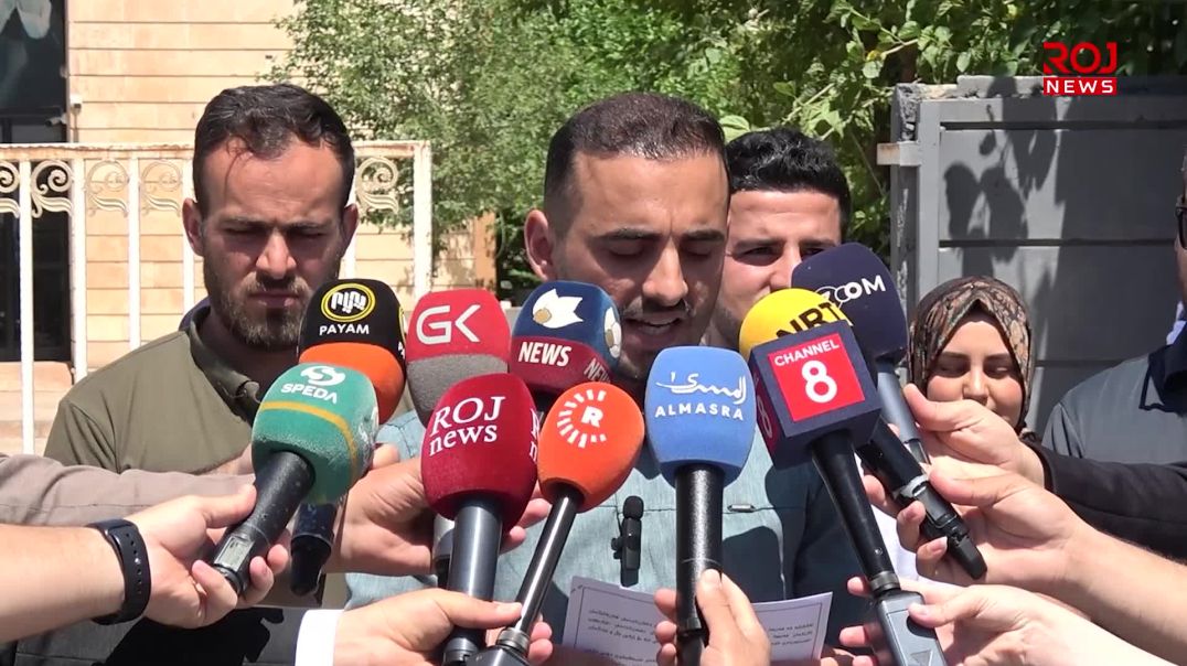 فەرمانبەرانی گرێبەست لە ئیدارەی ڕاپەڕین دژی پێنەدانی مووچەکانیان گردبوونەوە