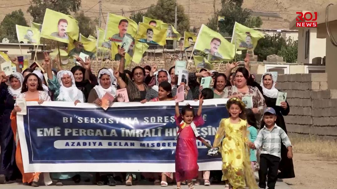 دانیشتوانی مەخموور بۆ بەهێزکردنی گفتوگۆ لەگەڵ ڕێبەر ئاپۆ ڕێپێوانێکیان ئەنجام دا