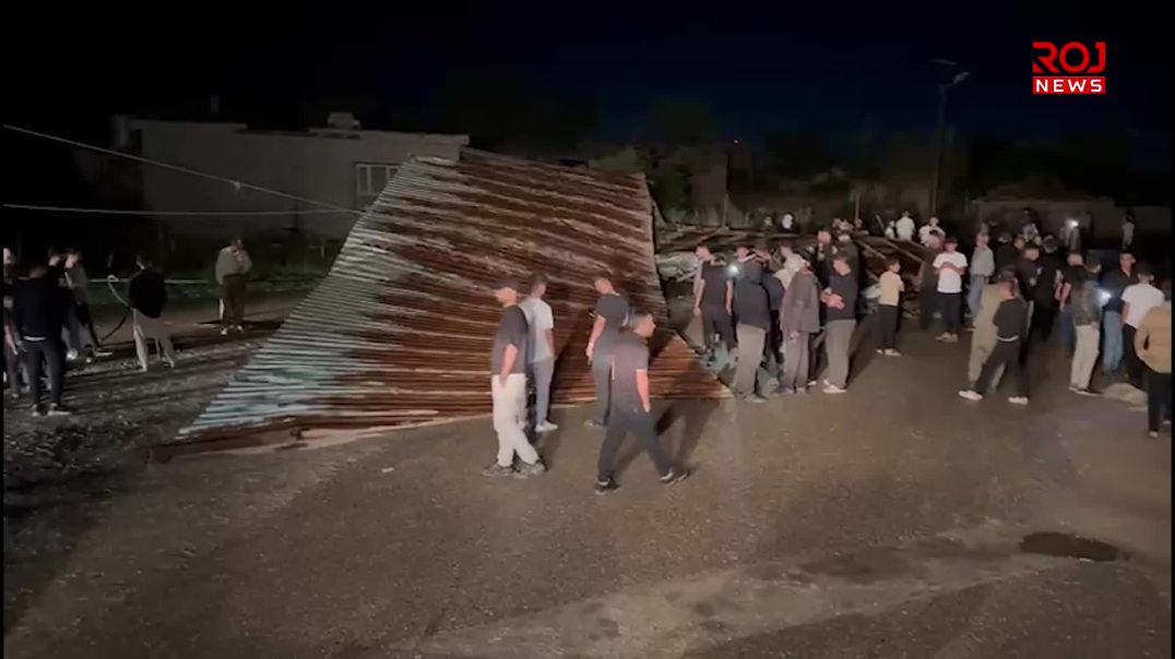 Ji ber bahoza zêde ziyanek mezin gihiştiye malên Mexmûrê