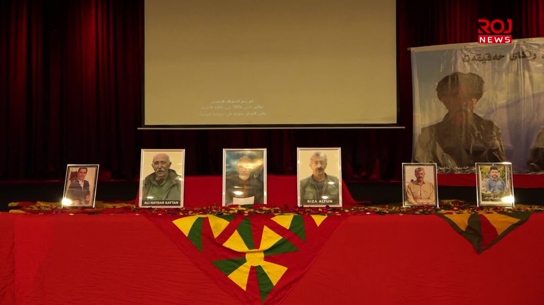 لە سلێمانی شەهیدانی پێشەنگی پەکەکە بە شکۆوە بەبیرهێنرانەوە