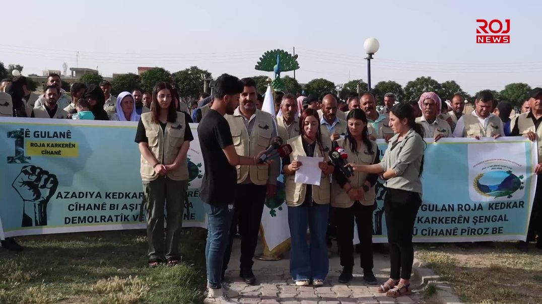 Li Şengalê pîrozbahiya 1’ê Gulanê: Banga Rêber Apo ji bo karkeran şanseke