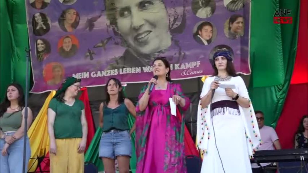 فێستیڤاڵی ساکینە جانسز بە درووشمی ژن ژیان ئازادیی دەستی پێ کرد