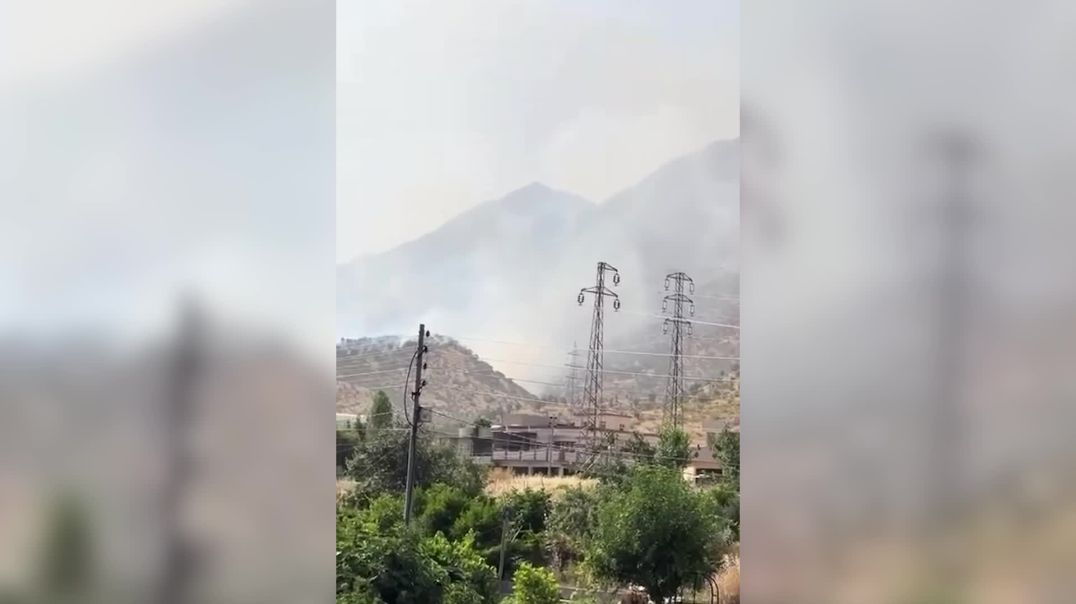 دەوڵەتی تورک تۆپبارانی کرد و ٦٥ دۆنم دارستان سووتا