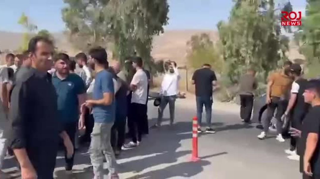 خۆپیشاندەران ڕێگەی سلێمانی-هەولێریان داخست