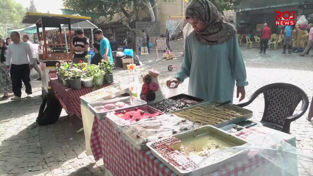 سەرەڕای قەیرانی ئابووری ژنێکی هەورامان دەرفەتی کارکردنی بۆ خۆی ڕەخساندووە