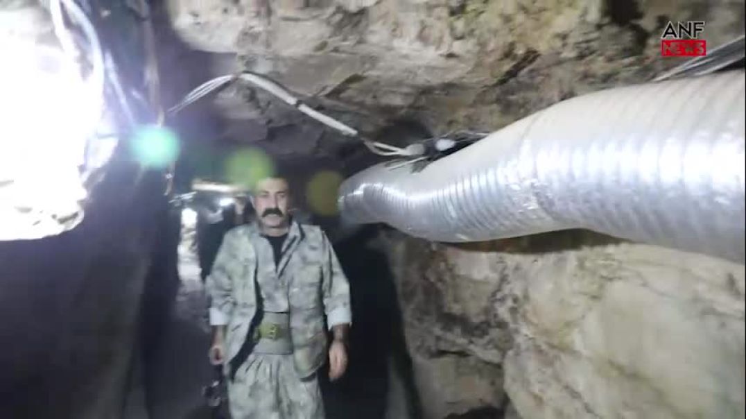 دیمەنێکی نوێی بەڕێکەوتنی گەریلاکانی ئازادیی بۆ شوێنی مەراسیمەکە بڵاوکرایەوە