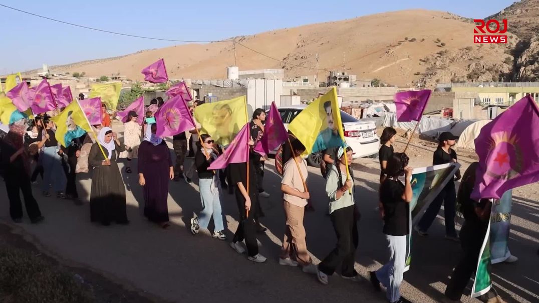 Jinên Ciwan ên Şengalê Şehîd Zîlan bi meşeke girseyî bi bîr anî