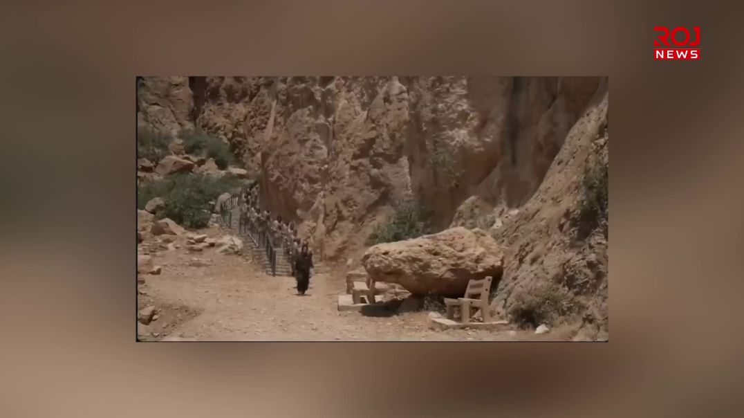 دیمەنی مەراسیمەكەی گرووپێك لە گەریلا بڵاوكرایەوە