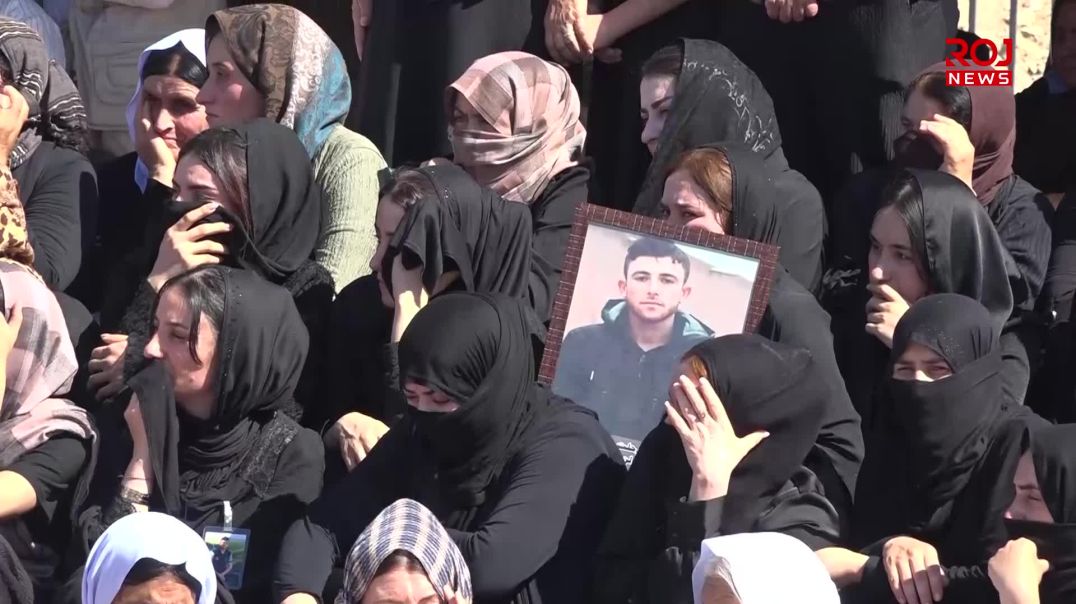 Şengaliyan cenazeyên xwe wergirtin