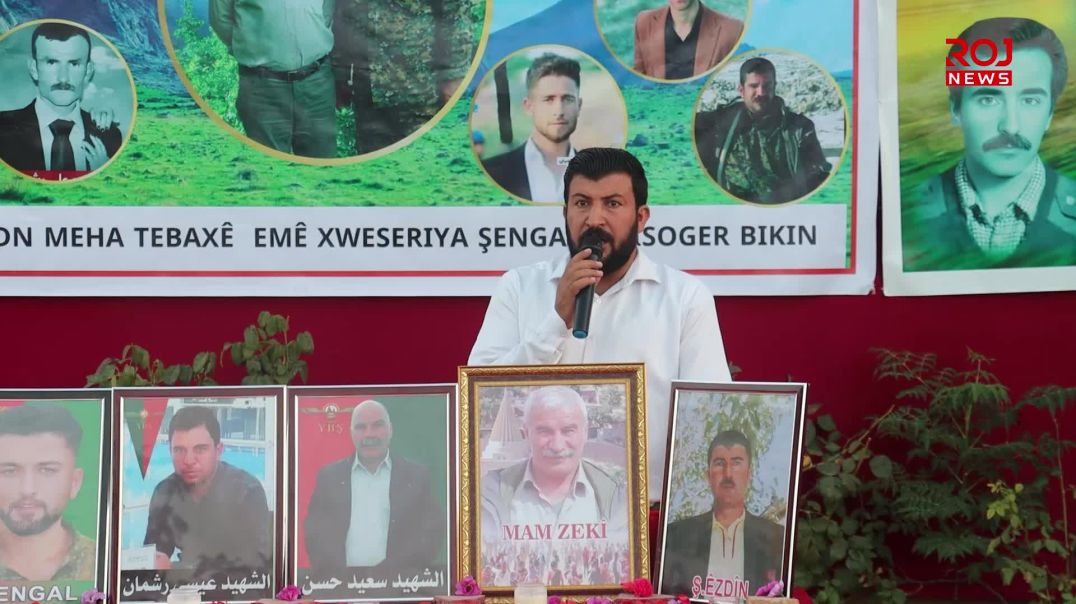 Li Şengalê şehîdên meha Tebaxê hatin bibîranîn
