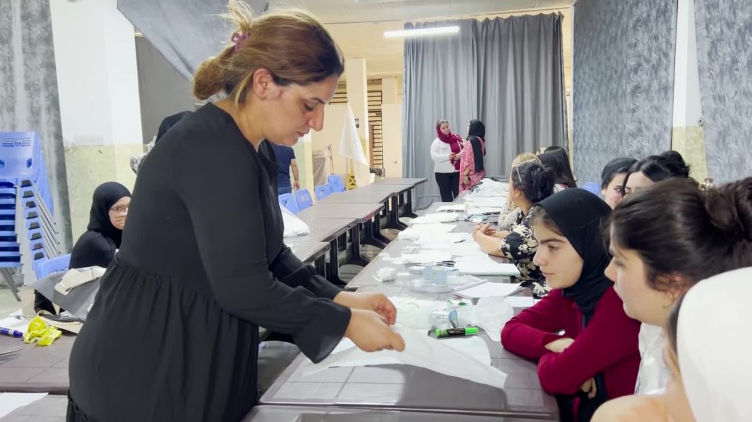 ئاشنا کاوە لە ڕێگەی خولەکانییەوە دەرفەتی کارکردن بۆ ژنان دەرەخسێنێت
