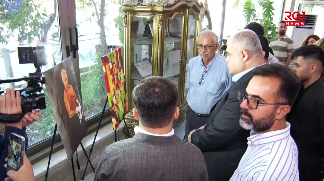 بە بەشداری ٦٠ هونەرمەند پێشانگای “ئاشتی هیوای گەلانە” کرایەوە