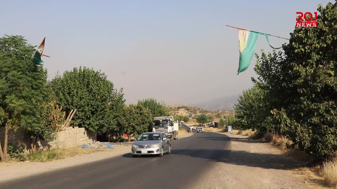 سوپای دەوڵەتی تورک ڕێگریی لە جوتیارانی دێرەلوک دەکات بچنە سەر باخەکانیان