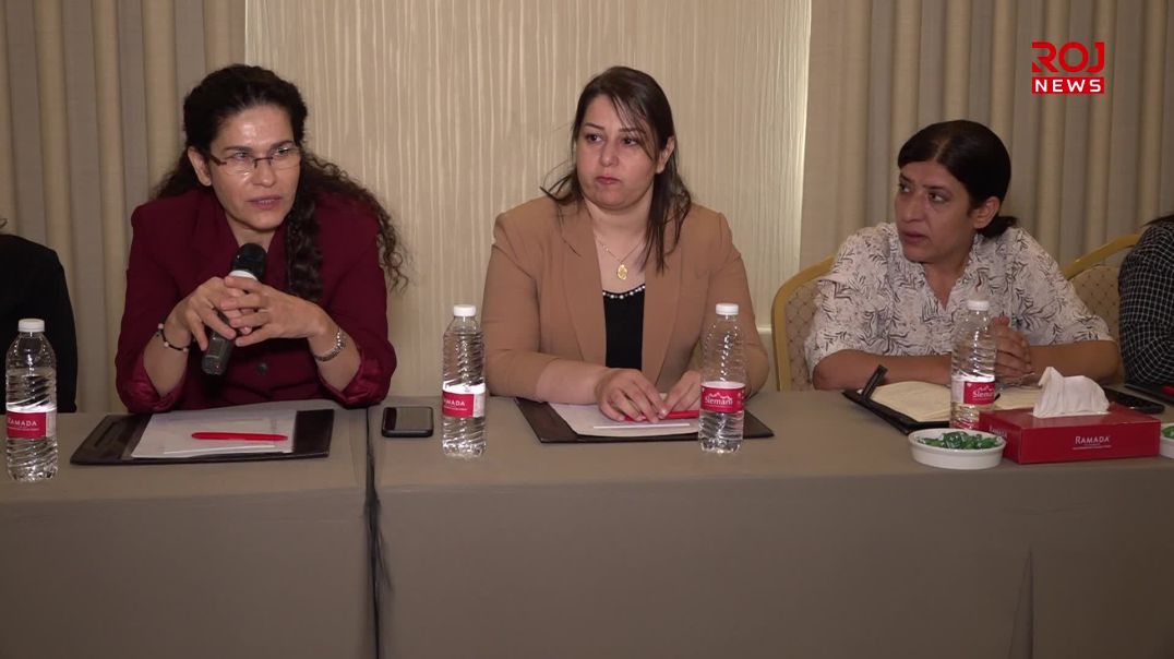 هەڵوێستی ئیلهام ئەحمەد لە کۆبوونەوەی پلاتفۆڕمی یەکێتی ژنانی کورددا